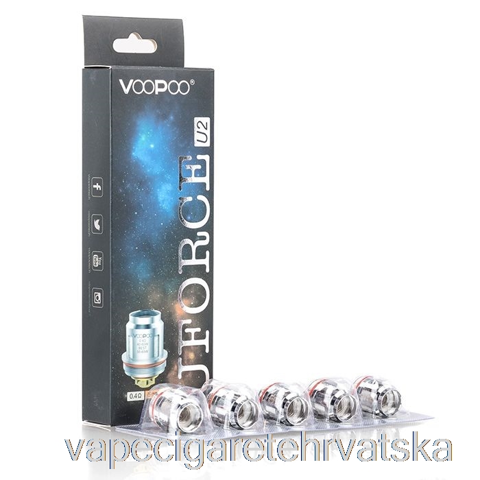 Vape Cigarete Voopoo Uforce Zamjenske Zavojnice 0.4ohm D4 Uforce Quad Zavojnice